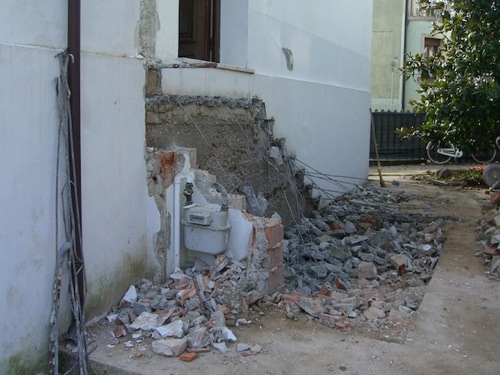 ponte termico scala esterna