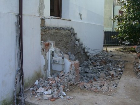 ponte termico scala esterna