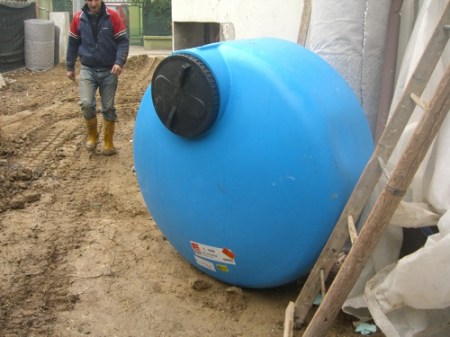 serbatoio recupero acqua piovana